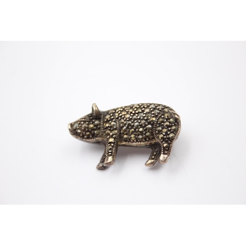 225 - X 5 .925 Animal Brooches Inc Marcasite