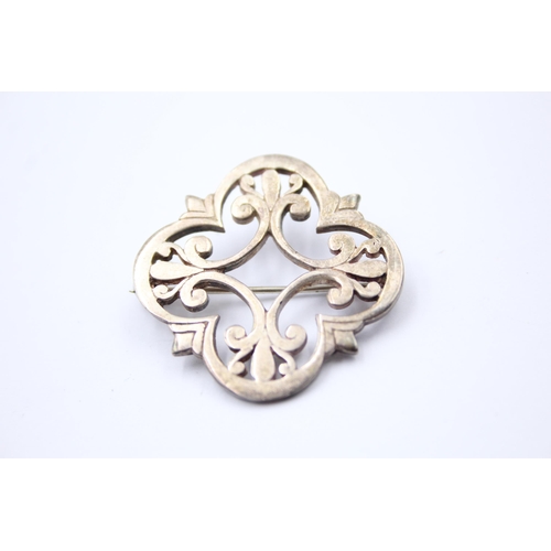 236 - X 4 .925 Scottish/Celtic Design Brooches