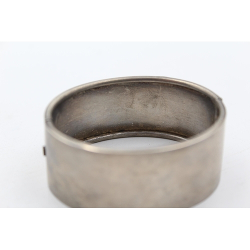 246 - A Victorian Silver Buckle Bangle