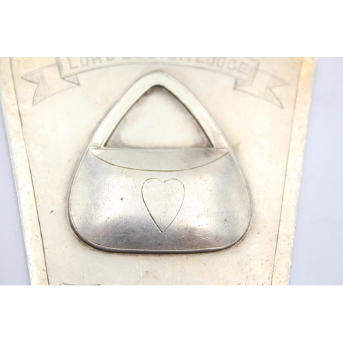 280 - Sterling Silver .925 Masonic Lord Bolton Lodge Collar Jewel (99g)