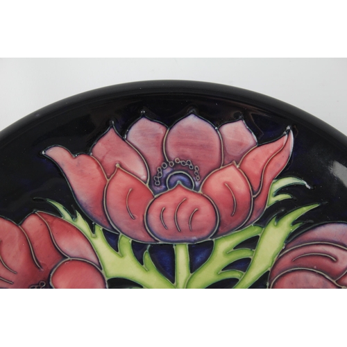 303 - Vintage Walter MOORCROFT Anemone Plate No.34/94