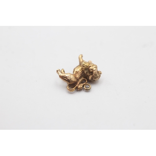 36 - 9ct Gold Lion Fine Charm (2.7g)