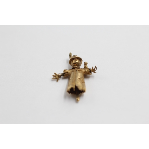 148 - 9ct Gold Scarecrow Pendant (2.7g)