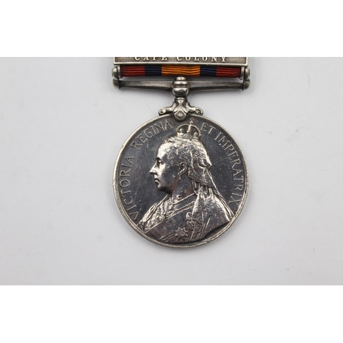 196 - Boer War Queens South Africa medal named H928 Pte J Williams South Staffs regiment