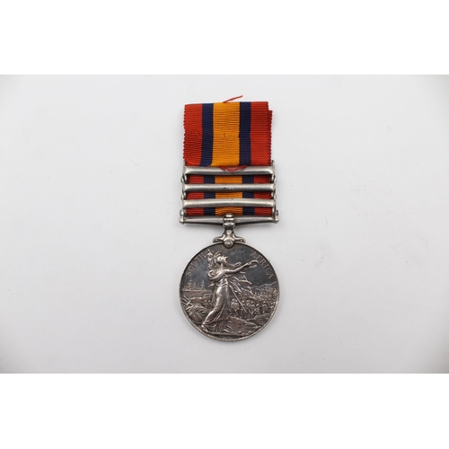 196 - Boer War Queens South Africa medal named H928 Pte J Williams South Staffs regiment