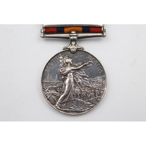 196 - Boer War Queens South Africa medal named H928 Pte J Williams South Staffs regiment