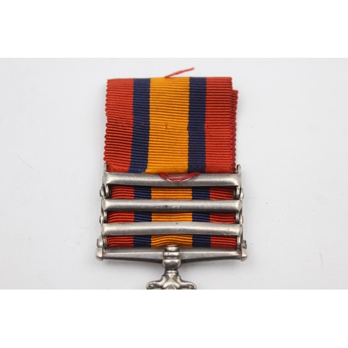 196 - Boer War Queens South Africa medal named H928 Pte J Williams South Staffs regiment