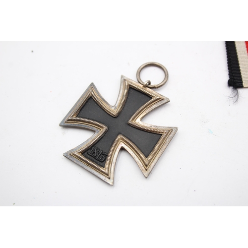 203 - WWII German Iron Cross 2nd Class ring stamp No 55