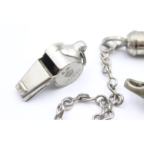 204 - 5x Whistles including British Railways, Scottish Air Ministry, GPO Wandsworth etc.