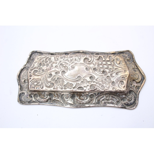 234 - Antique Edwardian Hallmarked 1906 Birmingham STERLING SILVER Pin Dish (38g)