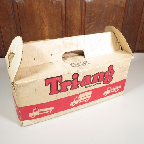 293 - Boxed TriAng milk cart with bottles