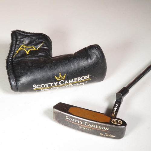 300 - Scotty Cameron TEI 3 putter with cover