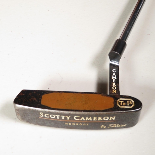 300 - Scotty Cameron TEI 3 putter with cover