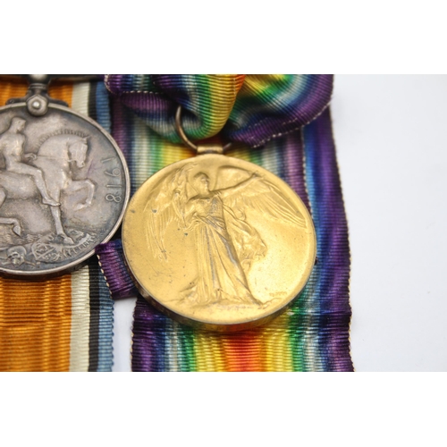 216 - WW1 1914-15 Star Trio & Original Ribbons Named S-5499 Pte E. G. Mears, Seaforth