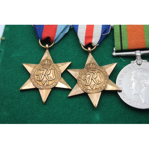 217 - Mounted WW2-ER.II Medal Group Inc France & Germany Star, Police Long Service