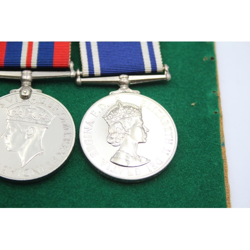 217 - Mounted WW2-ER.II Medal Group Inc France & Germany Star, Police Long Service