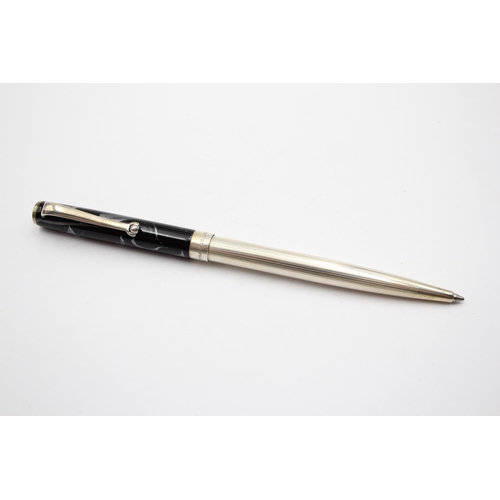 280 - MONTEGRAPPA Stamped .925 Sterling Silver Cased Ballpoint Pen / Biro WRITING(27g)