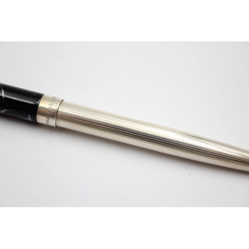 280 - MONTEGRAPPA Stamped .925 Sterling Silver Cased Ballpoint Pen / Biro WRITING(27g)