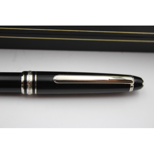 281 - MONTBLANC Meisterstuck Black Ballpoint Pen / Biro WRITING In Original Box