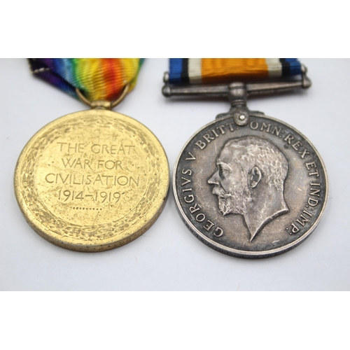 211 - WW1 Medal Pair Named 26918 Sgt W. R. Kemp RAF