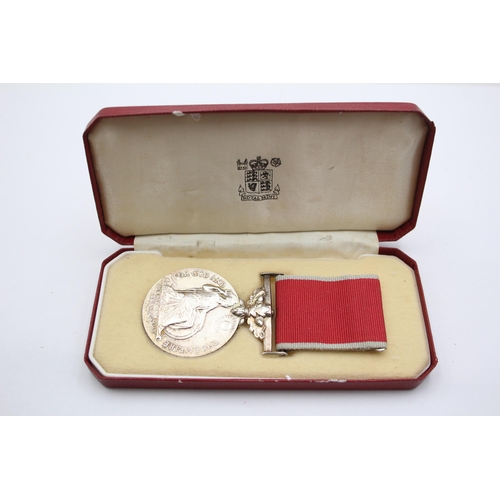 215 - Boxed Civil British Empire Medal ER.II Named Kenneth Gill