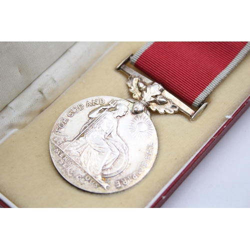 215 - Boxed Civil British Empire Medal ER.II Named Kenneth Gill