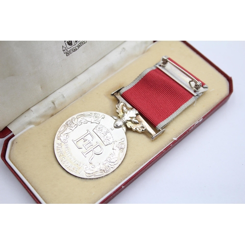 215 - Boxed Civil British Empire Medal ER.II Named Kenneth Gill