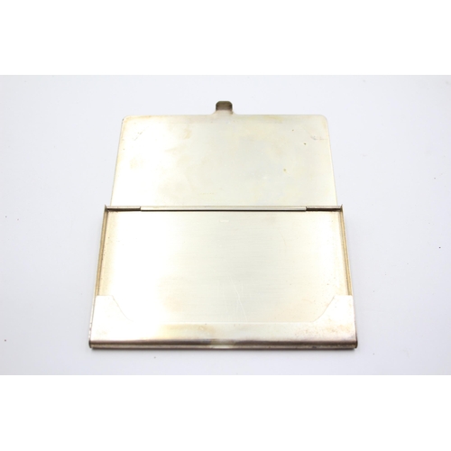 242 - TIFFANY & CO. Hallmarked 1999 Sterling Silver Plain Business Card Case (56g)