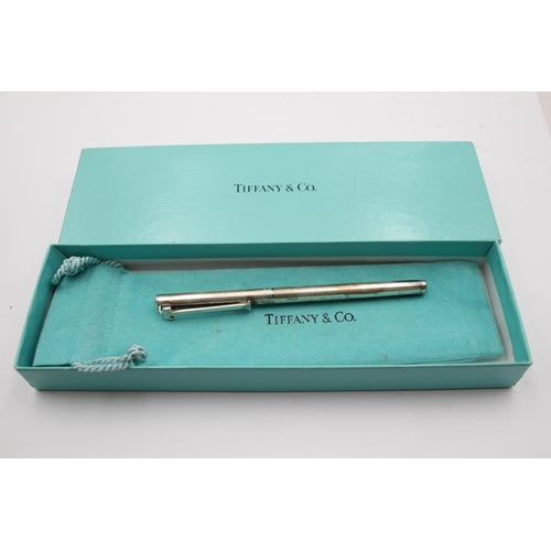 247 - TIFFANY & CO. .925 Sterling Silver Ballpoint Pen / Biro w/ Original Box (19g)