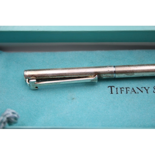 247 - TIFFANY & CO. .925 Sterling Silver Ballpoint Pen / Biro w/ Original Box (19g)