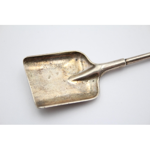 254 - Antique / Vintage .950 SILVER Novelty Shovel / Spade Spoon (20g)