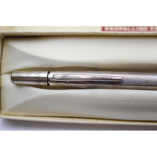 259 - Vintage .925 STERLING SILVER Life Long Propelling Pencil WRITING Boxed (19g)