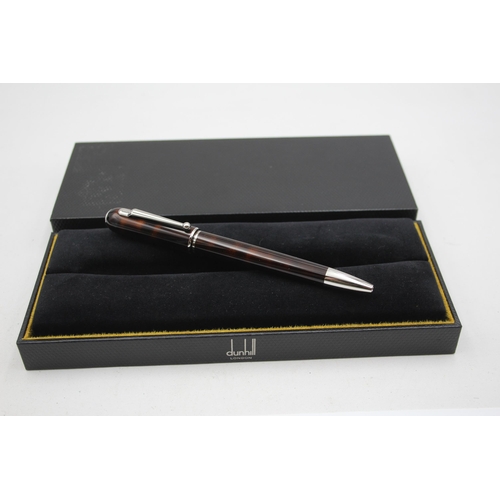 287 - ALFRED DUNHILL Brown Tortoiseshell Effect Mechanical PENCIL In Original Box