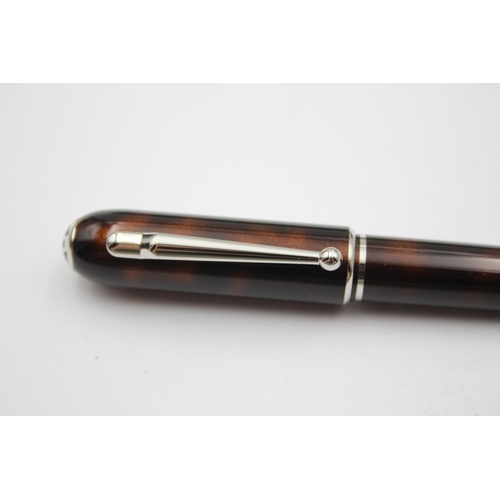 287 - ALFRED DUNHILL Brown Tortoiseshell Effect Mechanical PENCIL In Original Box