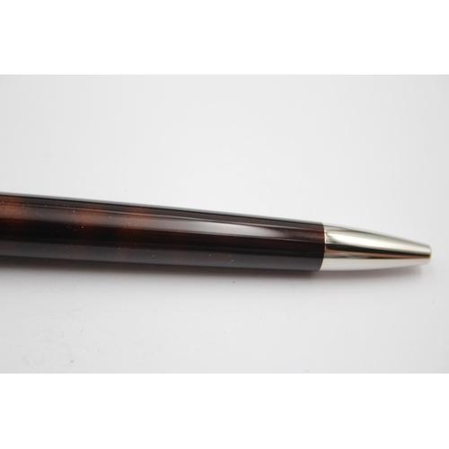 287 - ALFRED DUNHILL Brown Tortoiseshell Effect Mechanical PENCIL In Original Box