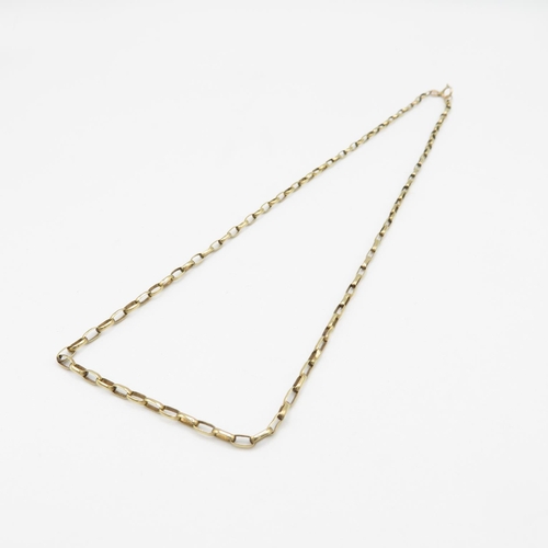 101 - 9ct gold necklace 45cm long  4.9g