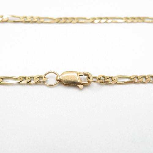 109 - 9ct gold bracelet 20cm long  3.1g