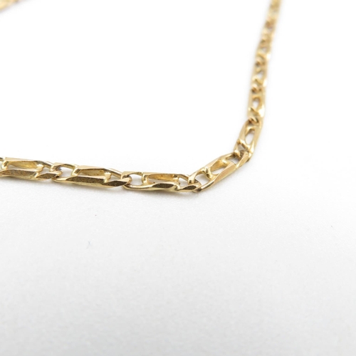 115 - 9ct gold necklace 46cm long 6.3g