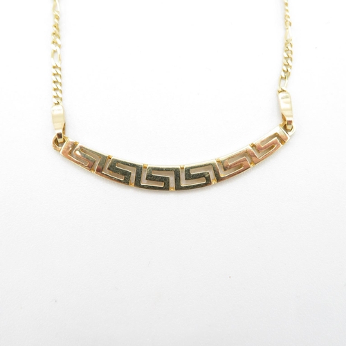 201 - 14ct gold necklace 44cm long  5g