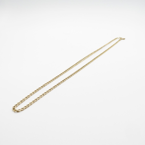 24 - 9ct necklace 50cm long  2.8g