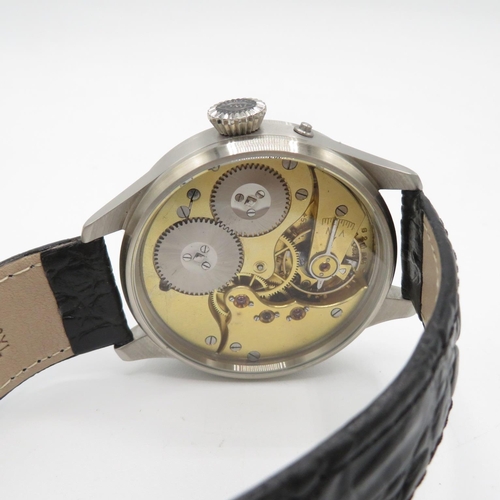 240 - IWC Portugieser Marriage watch recently serviced, unworn.  Portugieser design movement dates from 19... 