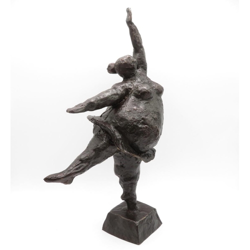 247 - Cold cast bronze statue 12