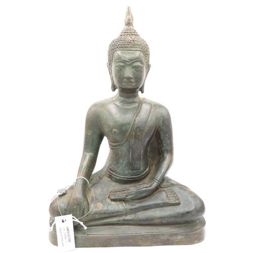 252 - Cast bronze Nepalese Bhudda figure 3.5kg  13