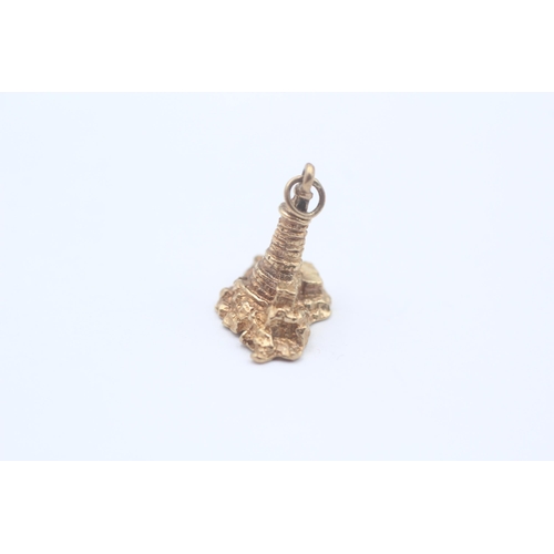 138 - 9ct Gold Lighthouse Pendant (2.5g)