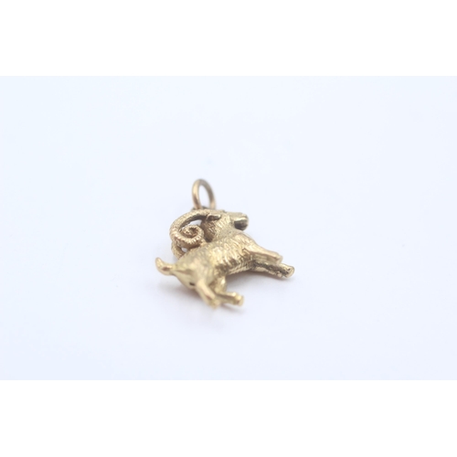 139 - 9ct Gold Ram Pendant (2.5g)