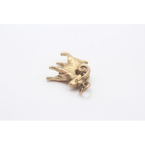 139 - 9ct Gold Ram Pendant (2.5g)