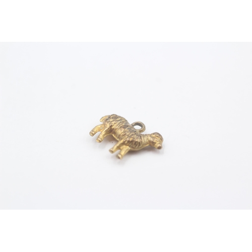 140 - 9ct Gold Lamb Pendant (0.5g)