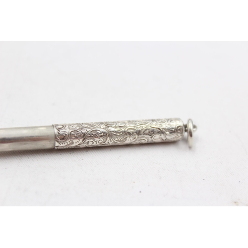 236 - Antique / Vintage S.MORDAN & CO. .925 Sterling Silver Propelling Pencil (13g)