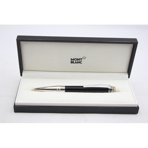 287 - MONTBLANC Starwalker Black Ballpoint Pen / Biro WRITING In Original Box