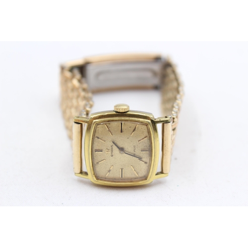 247 - OMEGA DE VILLE Women's Gold Tone C.1970s WRISTWATCH Hand-wind WORKING